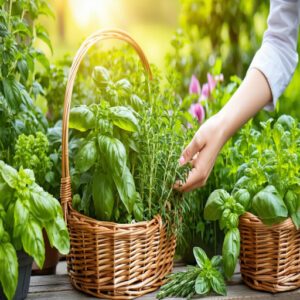 Choosing Herbs to Harvest