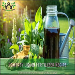 Comfrey Liquid Fertilizer Recipe