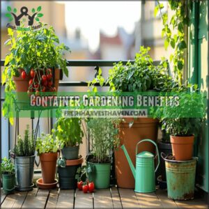 Container Gardening Benefits