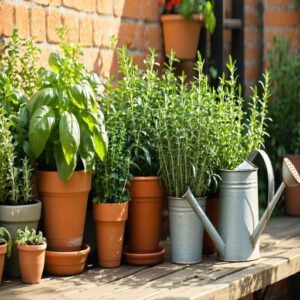 Container Herb Gardening