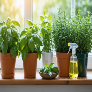 controlling spider mites indoor herbs