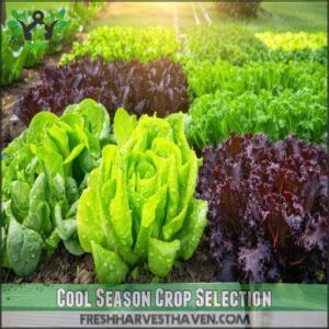 Cool Season Crop Selection