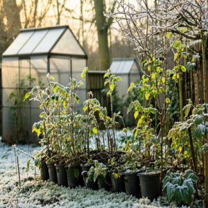 Covering Plants From Frost Damage