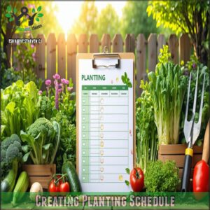 Creating Planting Schedule