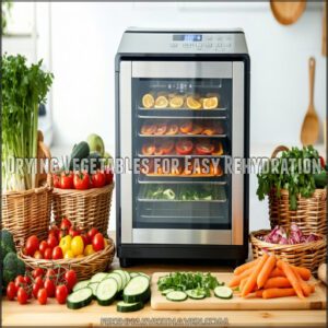 Drying Vegetables for Easy Rehydration