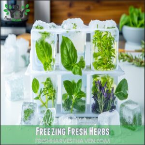 Freezing Fresh Herbs