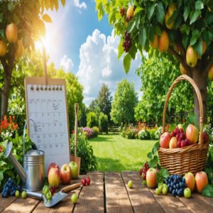 fruit gardening calendar by region