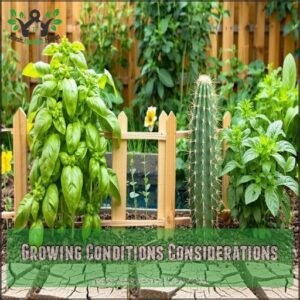 Growing Conditions Considerations