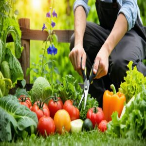 Harvesting Summer Vegetables