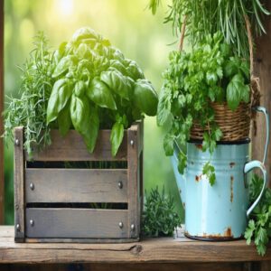 herb garden container ideas