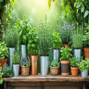 Herb Garden Container Styles