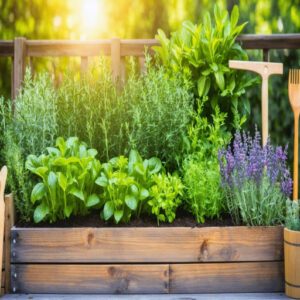 herb garden layout ideas