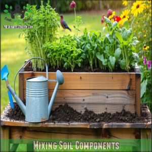 Mixing Soil Components