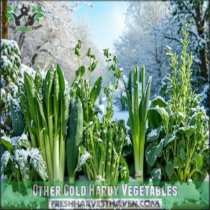 Other Cold Hardy Vegetables