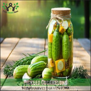 Pickled Cucamelons