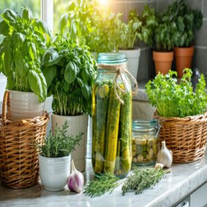 Pickling Herbs for Added Flavor