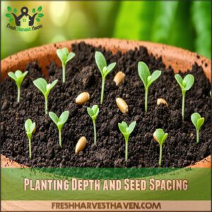 Planting Depth and Seed Spacing