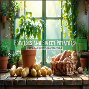 Potatoes and Sweet Potatoes