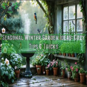 seasonal winter garden ideas