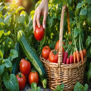 simple harvesting techniques for home gardens