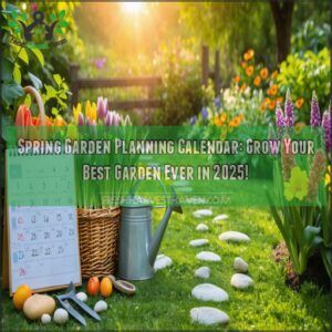 spring garden planning calendar