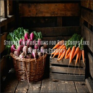 Storage Instructions for Root Crops Like Beets and Carrots