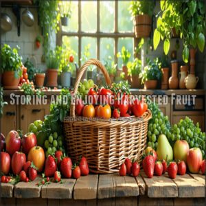 Storing and Enjoying Harvested Fruit