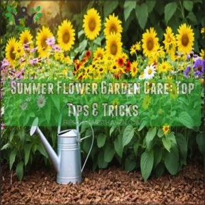 summer flower garden care