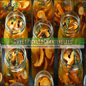 Sweet Pickled Chanterelles