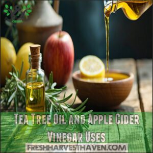 Tea Tree Oil and Apple Cider Vinegar Uses