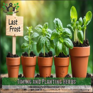 Timing and Planting Herbs