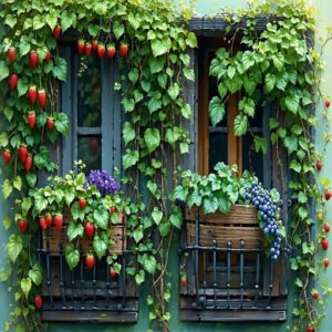 Utilizing Climbing Plants and Vines