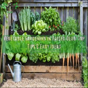 vegetable gardening in raised beds