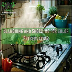 Blanching and Shocking for Color Preservation