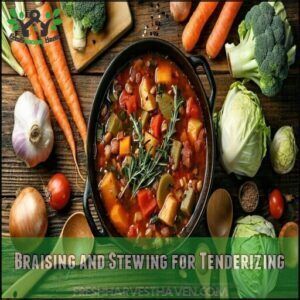 Braising and Stewing for Tenderizing