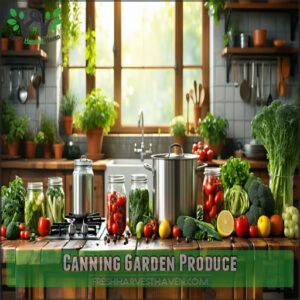 Canning Garden Produce