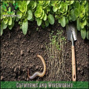 Cutworms and Wireworms