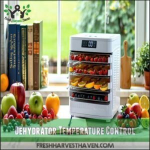 Dehydrator Temperature Control