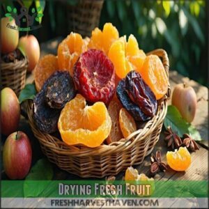 Drying Fresh Fruit