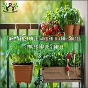 easy vegetable gardening for small spaces