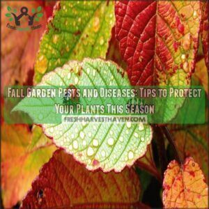 fall garden pests and diseases