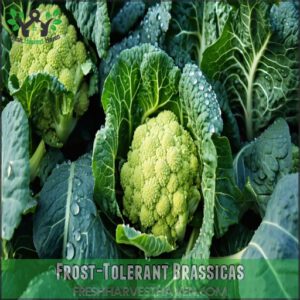 Frost-Tolerant Brassicas