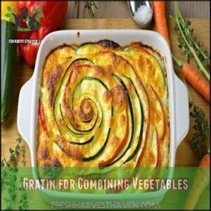 Gratin for Combining Vegetables