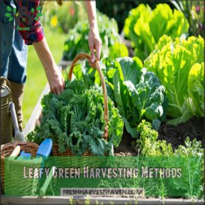 Leafy Green Harvesting Methods