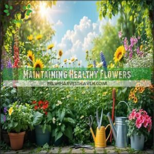 Maintaining Healthy Flowers