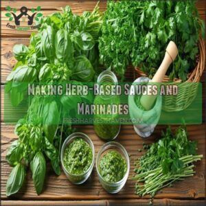 Making Herb-Based Sauces and Marinades