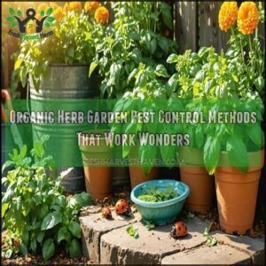 organic herb garden pest control methods