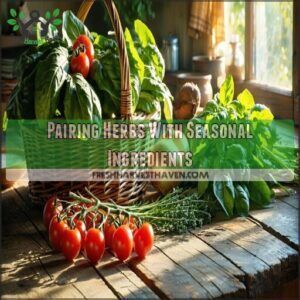 Pairing Herbs With Seasonal Ingredients