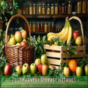 Post Harvest Storage Methods