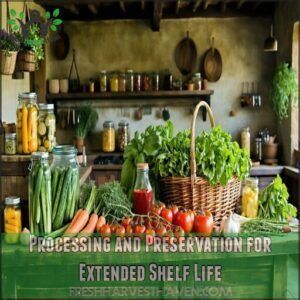 Processing and Preservation for Extended Shelf Life